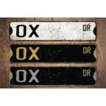 Ox-Premium-Quality-Rustic-Metal-Sign-Images