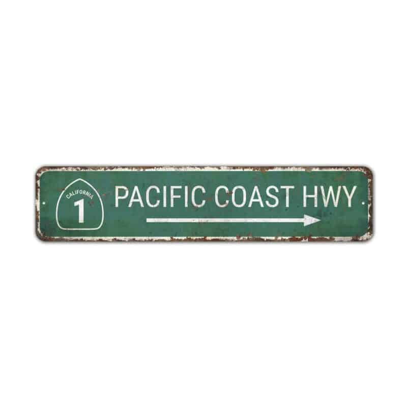 Pacific-Coast-HWY-Sign-Premium-Quality-Rustic-Metal-Sign-2