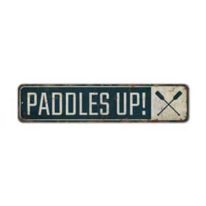 Paddles-Up-Sign-Premium-Quality-Rustic-Metal-Sign-2