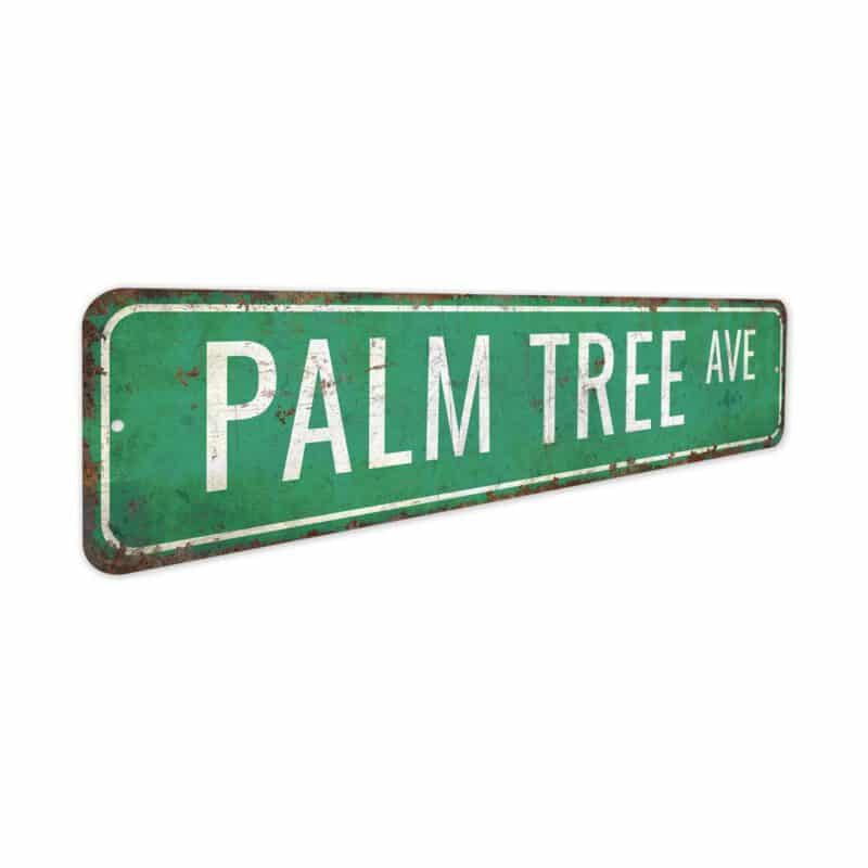 Palm-Tree-Avenue-Premium-Quality-Rustic-Metal-Sign-3