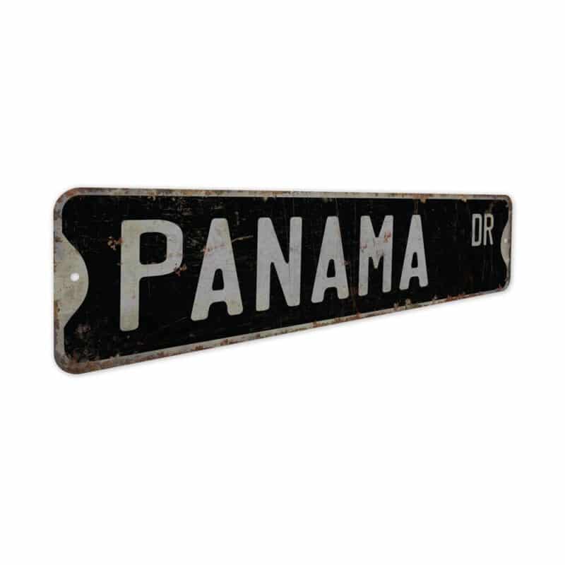 Panama-Premium-Quality-Rustic-Metal-Sign-7