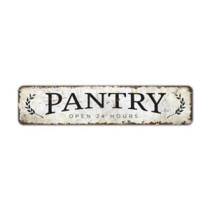 Pantry-Sign-Premium-Quality-Rustic-Metal-Sign-2