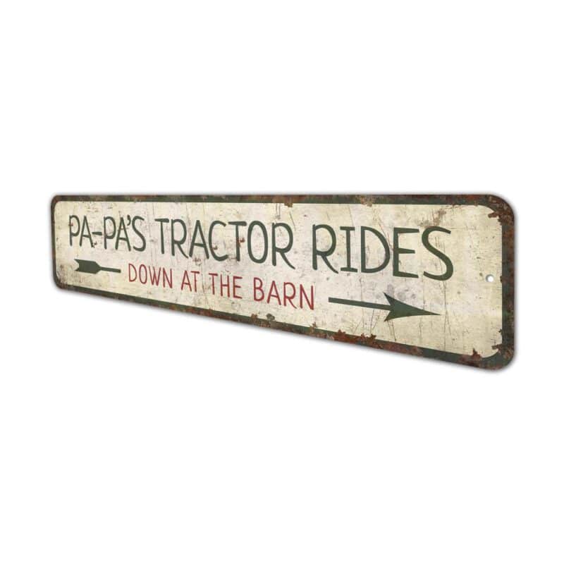 Papas-Tractor-Ride-Sign-Premium-Quality-Rustic-Metal-Sign-4