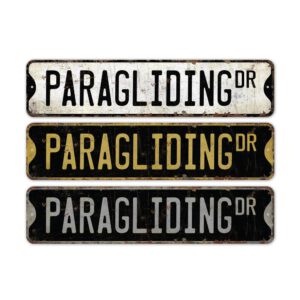 Paragliding-Premium-Quality-Rustic-Metal-Sign-2