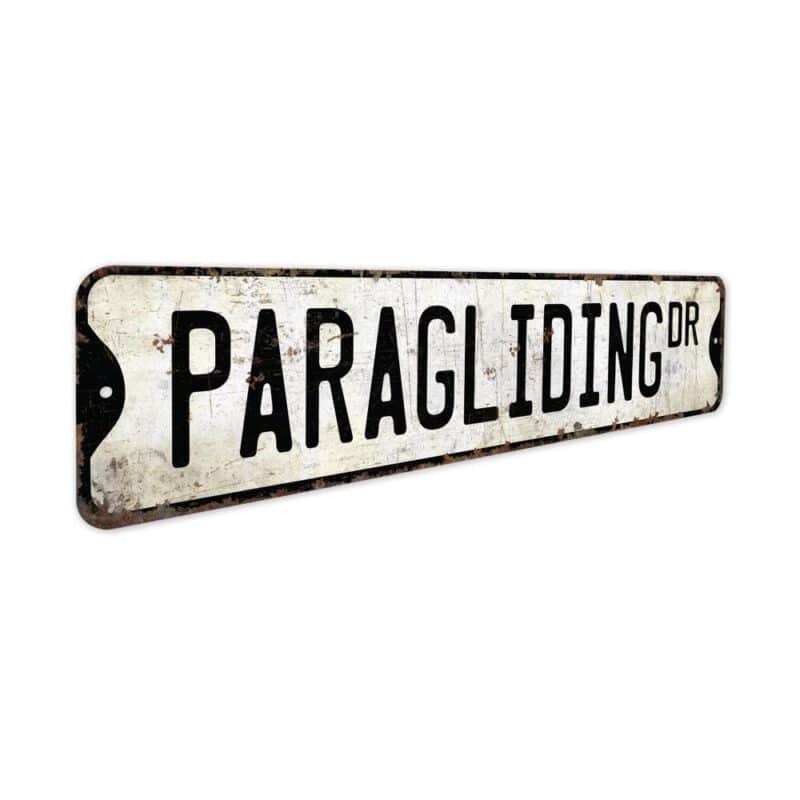 Paragliding-Premium-Quality-Rustic-Metal-Sign-3