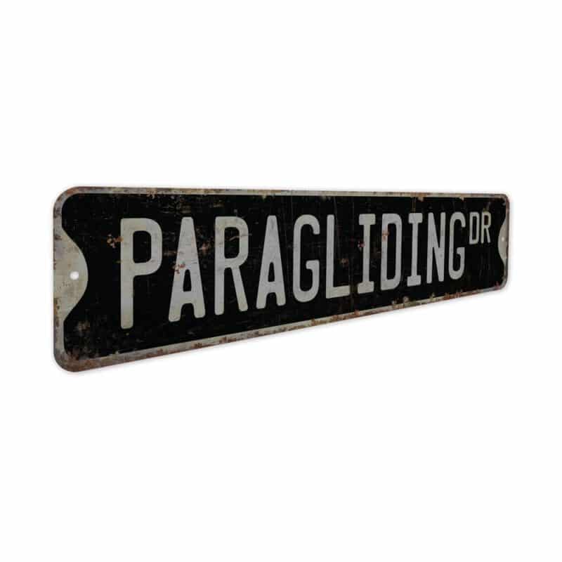 Paragliding-Premium-Quality-Rustic-Metal-Sign-7