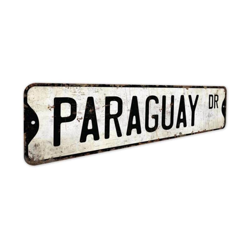 Paraguay-Premium-Quality-Rustic-Metal-Sign-3