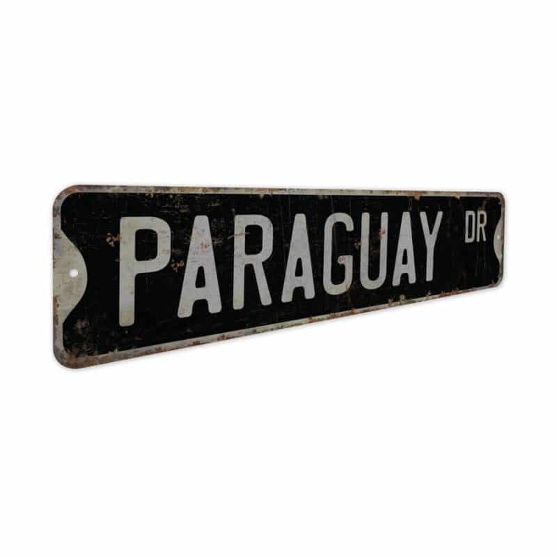 Paraguay-Premium-Quality-Rustic-Metal-Sign-7