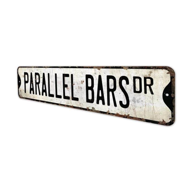 Parallel-Bars-Premium-Quality-Rustic-Metal-Sign-4