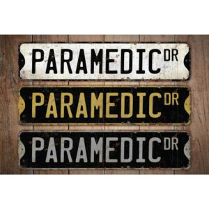 Paramedic-Premium-Quality-Rustic-Metal-Sign-Images