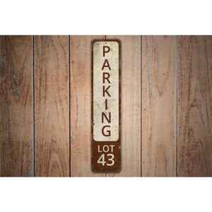 Parking-Lot-43-Sign-Premium-Quality-Rustic-Metal-Sign-Images