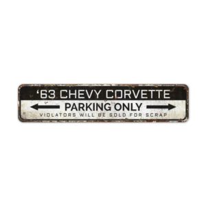 Parking-Only-Sign-Premium-Quality-Rustic-Metal-Sign-2