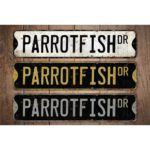 Parrotfish-Premium-Quality-Rustic-Metal-Sign-Images