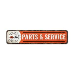 Parts-And-Service-Sign-Premium-Quality-Rustic-Metal-Sign-2