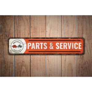 Parts-And-Service-Sign-Premium-Quality-Rustic-Metal-Sign-Images