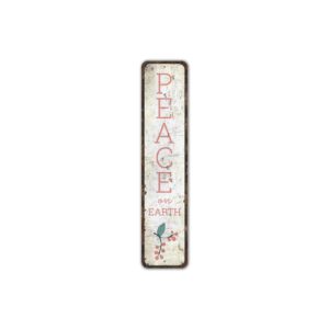 Peace-on-Earth-Sign-Premium-Quality-Rustic-Metal-Sign-2