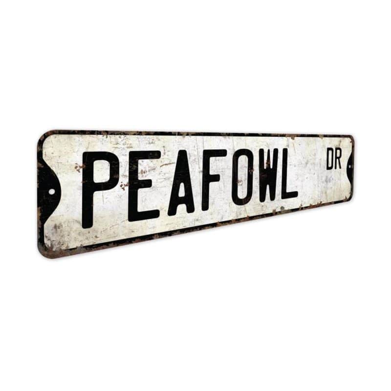 Peafowl-Premium-Quality-Rustic-Metal-Sign-3