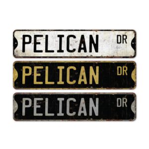 Pelican-Premium-Quality-Rustic-Metal-Sign-2