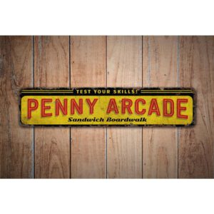 Penny-Arcade-Premium-Quality-Rustic-Metal-Images