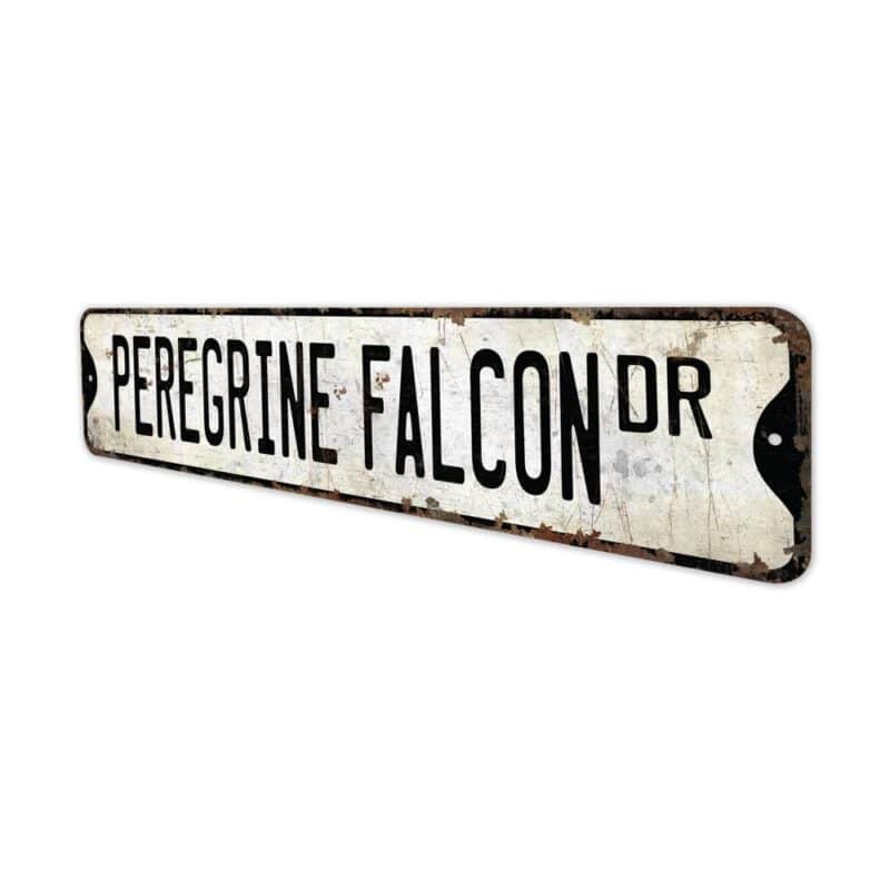 Peregrine-Falcon-Premium-Quality-Rustic-Metal-Sign-4