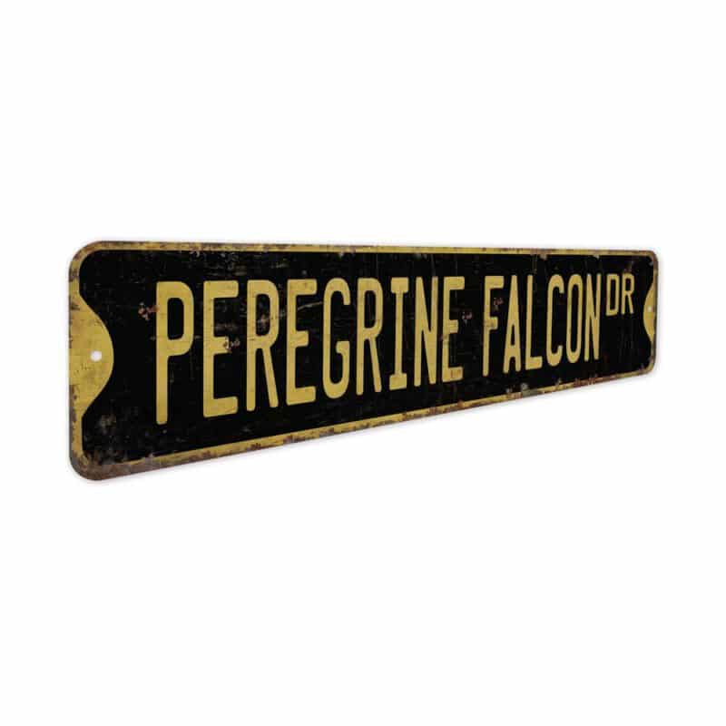 Peregrine-Falcon-Premium-Quality-Rustic-Metal-Sign-5