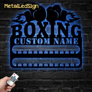 Personalized-Boxing-Medal-Hanger-Wall-Art-Led-Light-8