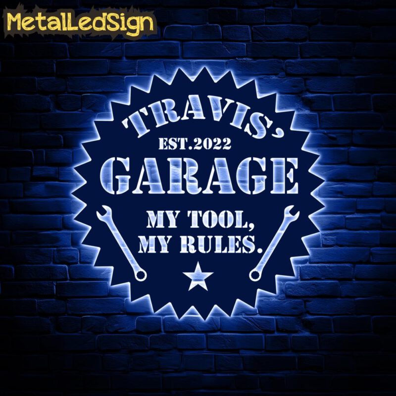 Personalized-Garage-Sign-with-Led-Light-1-2