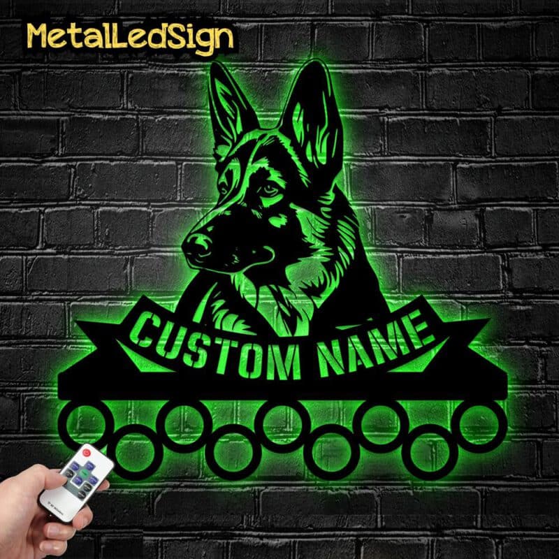 Personalized-German-Shepherd-Metal-Hanger-4