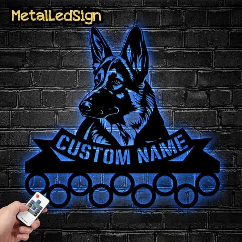 Personalized-German-Shepherd-Metal-Hanger-8