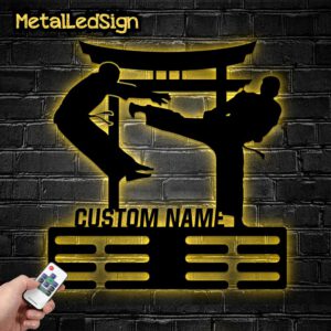 Personalized-Karate-Medal-Hanger-Images