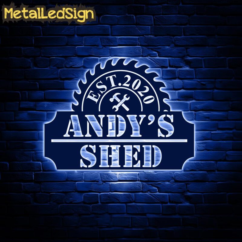 Personalized-LED-Garage-Metal-Sign-2-1