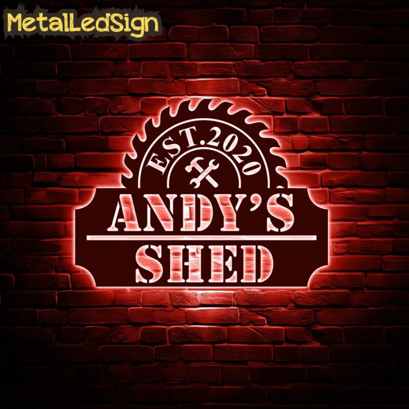 Personalized-LED-Garage-Metal-Sign-3-1