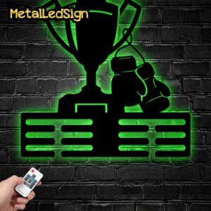 Personalized-Metal-Boxing-Medal-Hanger-Wall-Art-Led-Light-Images