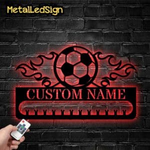 Personalized-Soccer-Metal-Wall-Hanging-With-Led-Light-2