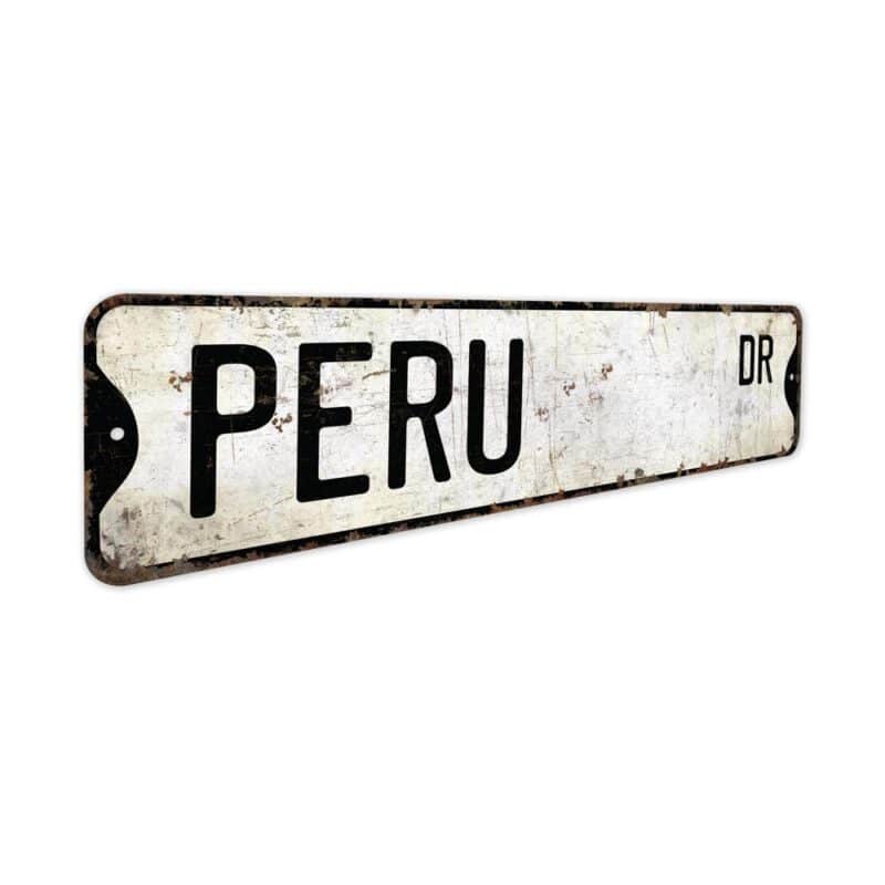 Peru-Premium-Quality-Rustic-Metal-Sign-3