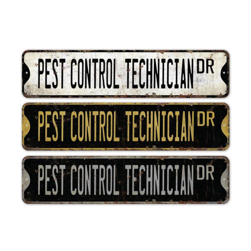 Pest-Control-Technician-Premium-Quality-Rustic-Metal-Sign-2