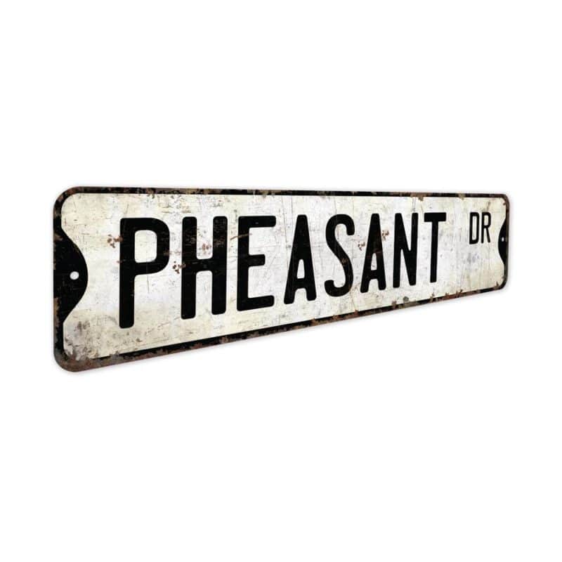 Pheasant-Premium-Quality-Rustic-Metal-Sign-3