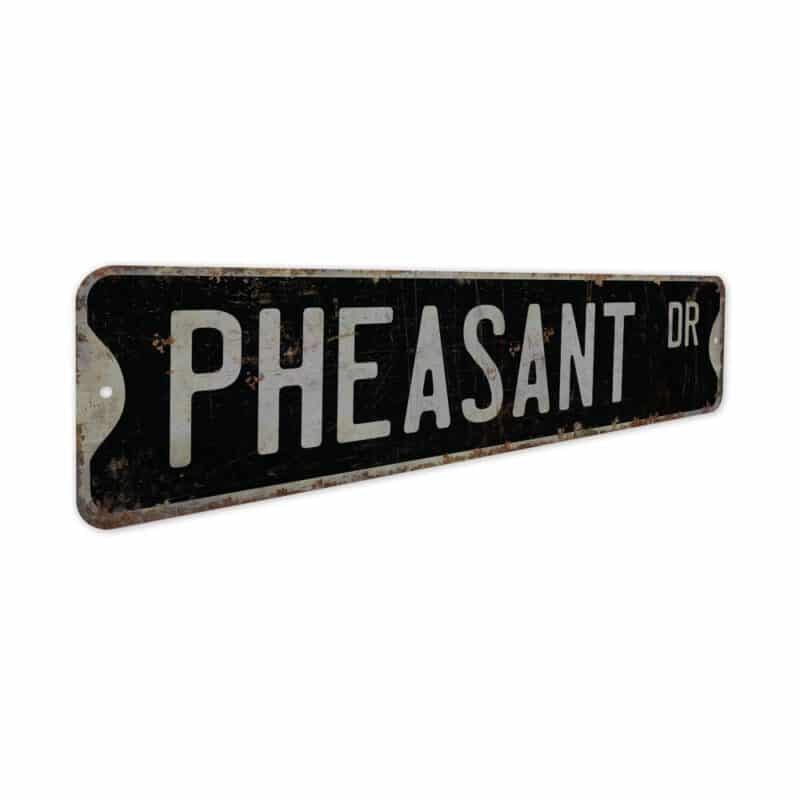 Pheasant-Premium-Quality-Rustic-Metal-Sign-7