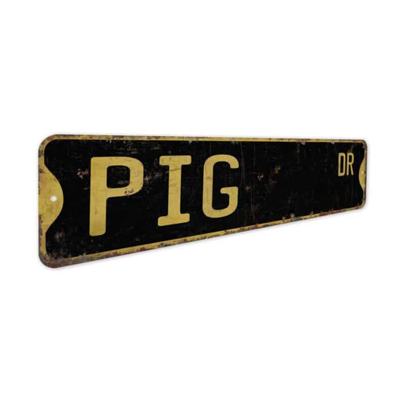 Pig-Premium-Quality-Rustic-Metal-Sign-5