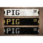 Pig-Premium-Quality-Rustic-Metal-Sign-Images