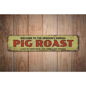 Pig-Roast-Sign-Premium-Quality-Rustic-Metal-Sign-Images