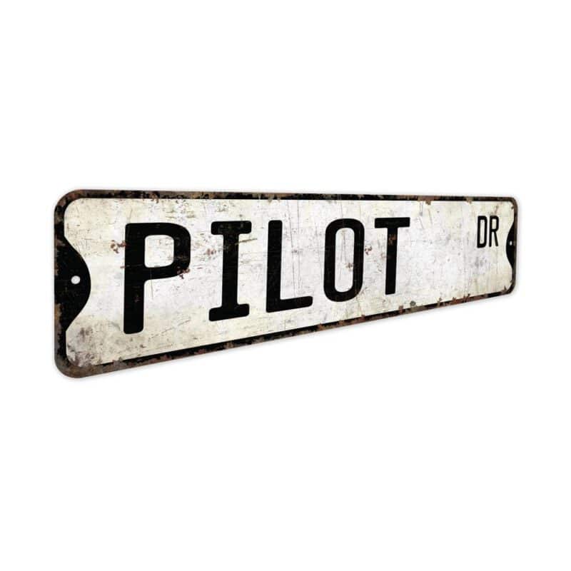 Pilot-Premium-Quality-Rustic-Metal-Sign-3