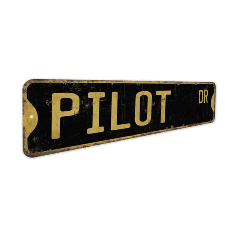 Pilot-Premium-Quality-Rustic-Metal-Sign-5