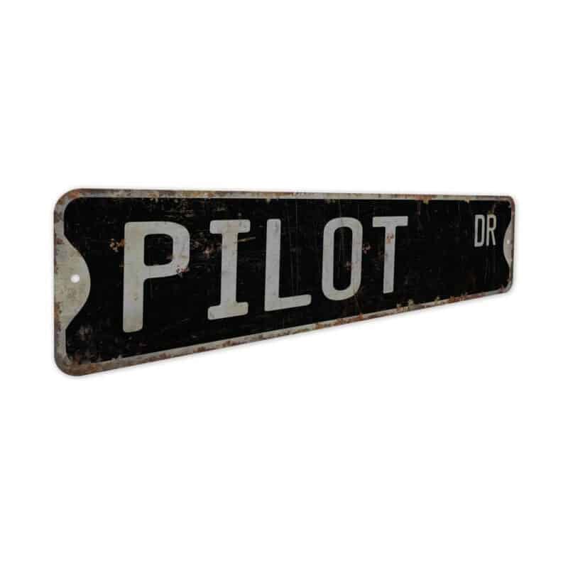 Pilot-Premium-Quality-Rustic-Metal-Sign-7