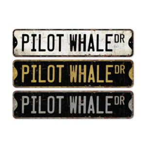 Pilot-Whale-Premium-Quality-Rustic-Metal-Sign-2