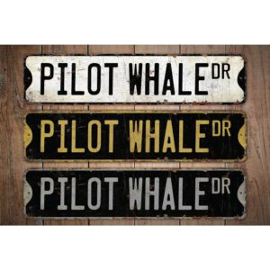 Pilot-Whale-Premium-Quality-Rustic-Metal-Sign-Images