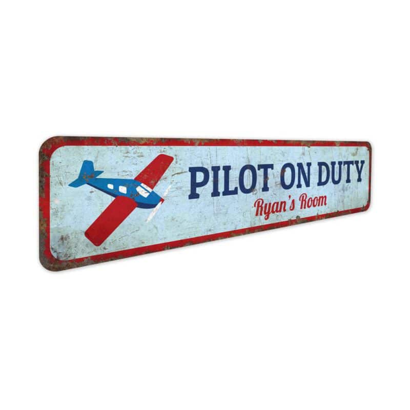 Pilot-on-Duty-Premium-Quality-Rustic-Metal-Sign-3