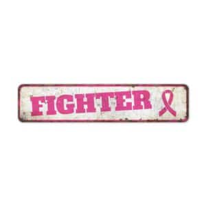 Pink-Ribbon-Sign-Premium-Quality-Rustic-Metal-Sign-2