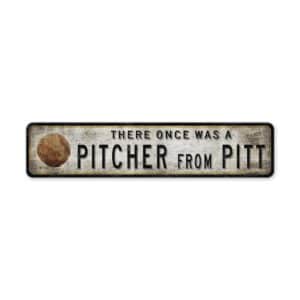 Pitcher-Sign-Premium-Quality-Rustic-Metal-Sign-2