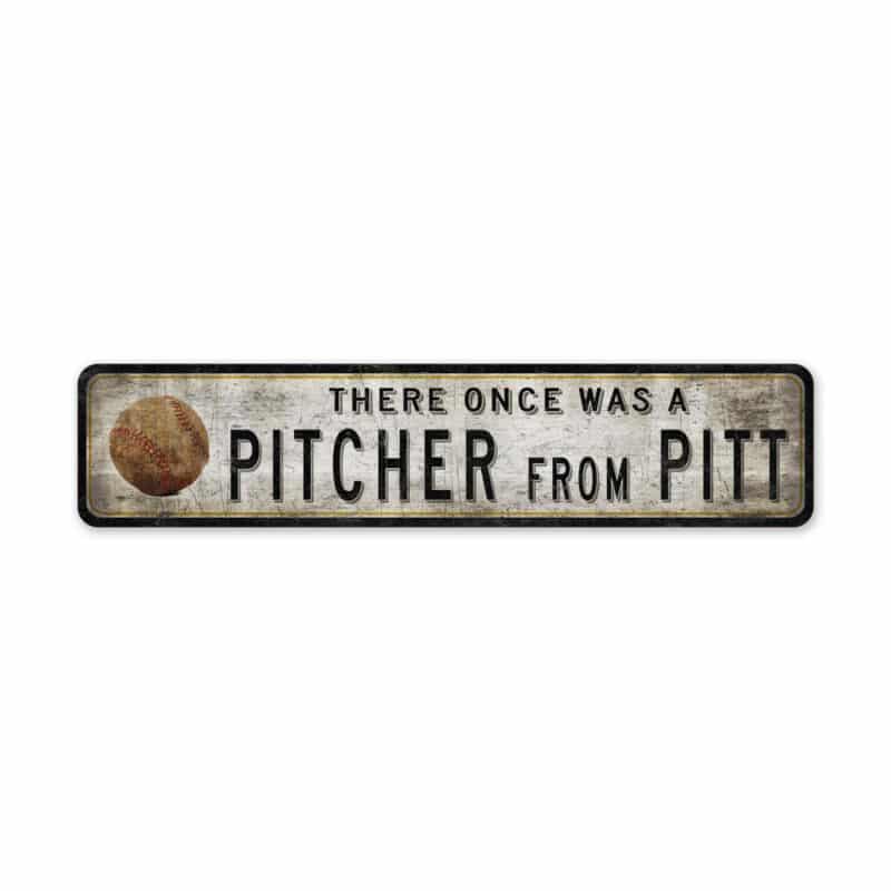 Pitcher-Sign-Premium-Quality-Rustic-Metal-Sign-2